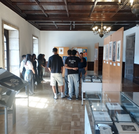 Visita a Camões com alunos de PLNM