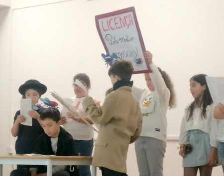 O Zé das Moscas estreou no palco da EB1/JI de Caminha