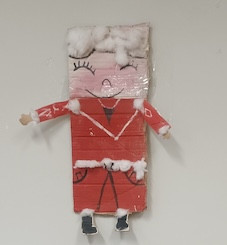 Biblioteca da EB1/JI de Caminha: Concurso de Decorações de Natal já tem vencedora