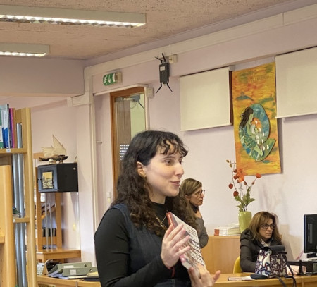 Encontro com a escritora Sara Duarte Brandão na Biblioteca da EBSVÂncora