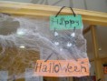 Decorações Halloween na Biblioteca