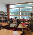 Biblioteca da EBS de Caminha: Receção das turmas do 5º ano